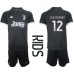 Juventus Alex Sandro #12 Dětské Oblečení 3rd Dres 2023-24 Krátkým Rukávem (+ trenýrky)